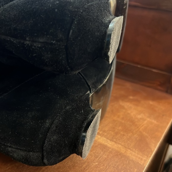 Vintage CAPARROS suede tall embellished boots - Picture 8 of 9